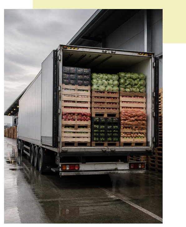 Перевозка плодоовощной продукции в Кизилюрт по цене от 5163 р. | Агросервис-Кзт