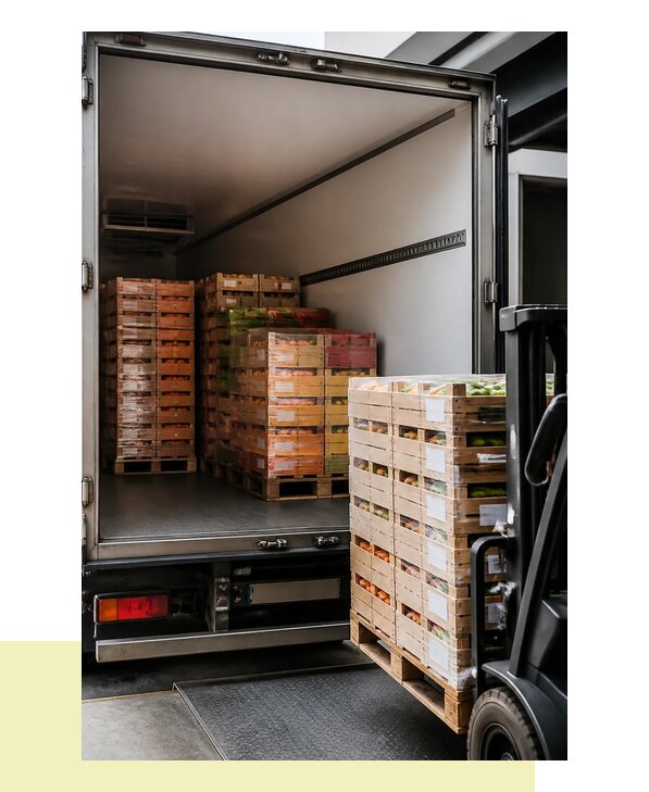 Перевозка сельхозпродукции на паллетах с доставкой в Кизилюрт