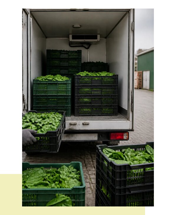 Перевозка шпината в Кизилюрт с сохранением свежести продукции